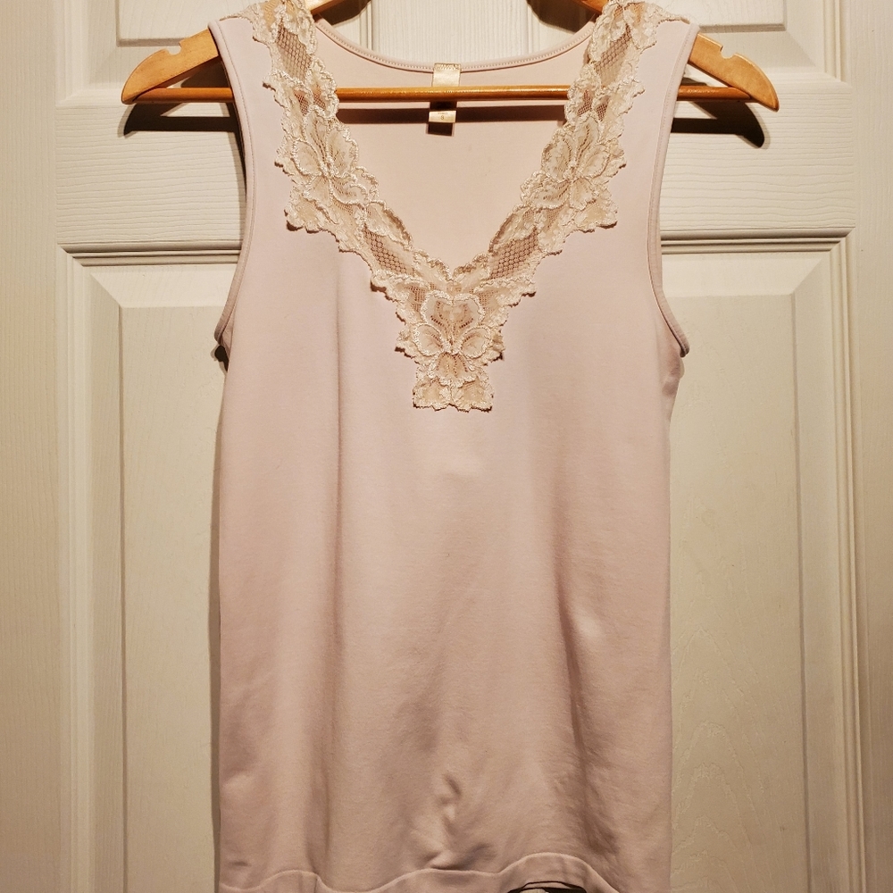 Cream tank top